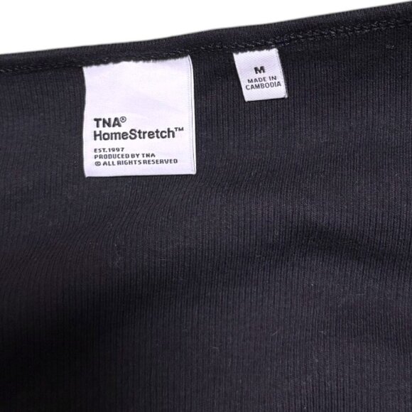 Aritzia TNA HomeStretch™ Rib Squareneck Longsleeve - Picture 7 of 9